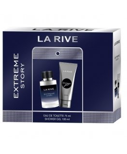 LA RIVE set for men EXTREME STORY (eau de toilette 75 ml + shower gel 100 ml)