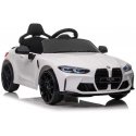 Lean Cars Electric driving car BMW M4 White Lean Cars Electric driving car BMW M4 White