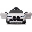 Lean Cars Elektrinis važiavimas automobiliu BMW M4 Baltas Lean Cars Elektrinis važiavimas automobiliu BMW M4 Baltas