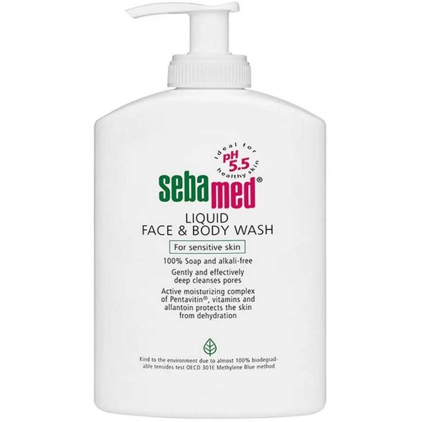 SebaMed liquid soap for sensitive skin, 1000ml – 2