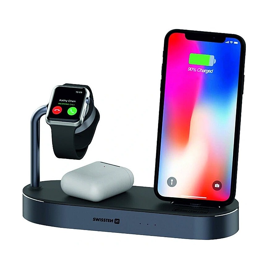 Swissten Swistten 4in1 MFI Wireless Docking