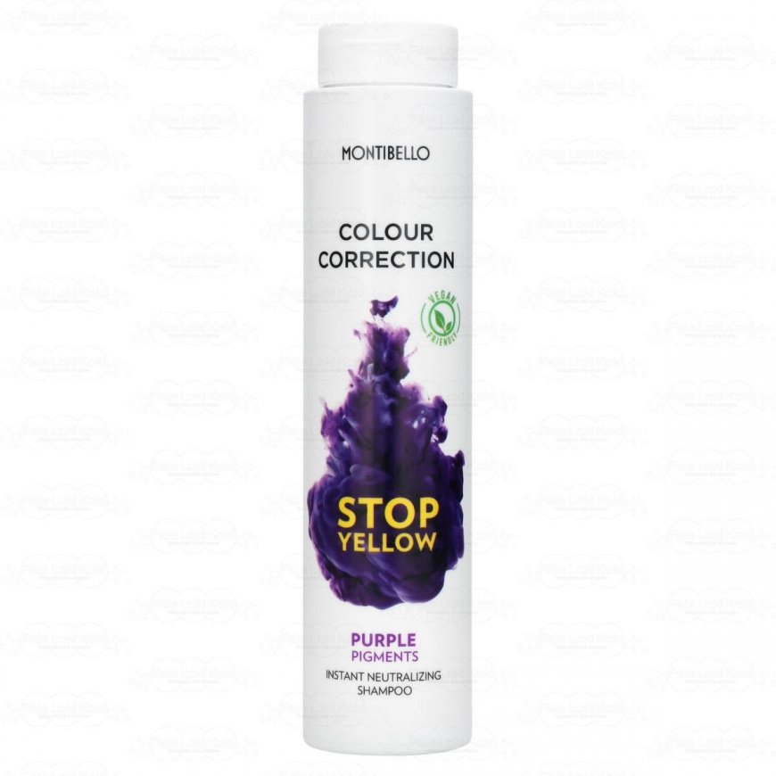 Montibello MONTIBELLO COLOR CORRECTION neutralizing hair shampoo STOP Yellow 300 ml