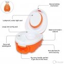 My Carry Potty Educational portable potty, Clown Fish My Carry Potty Educational portable potty, Clown Fish