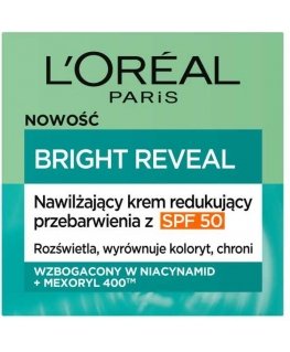 L'Oreal Bright Reveal moisturizing cream that reduces discoloration with SPF50 50ml