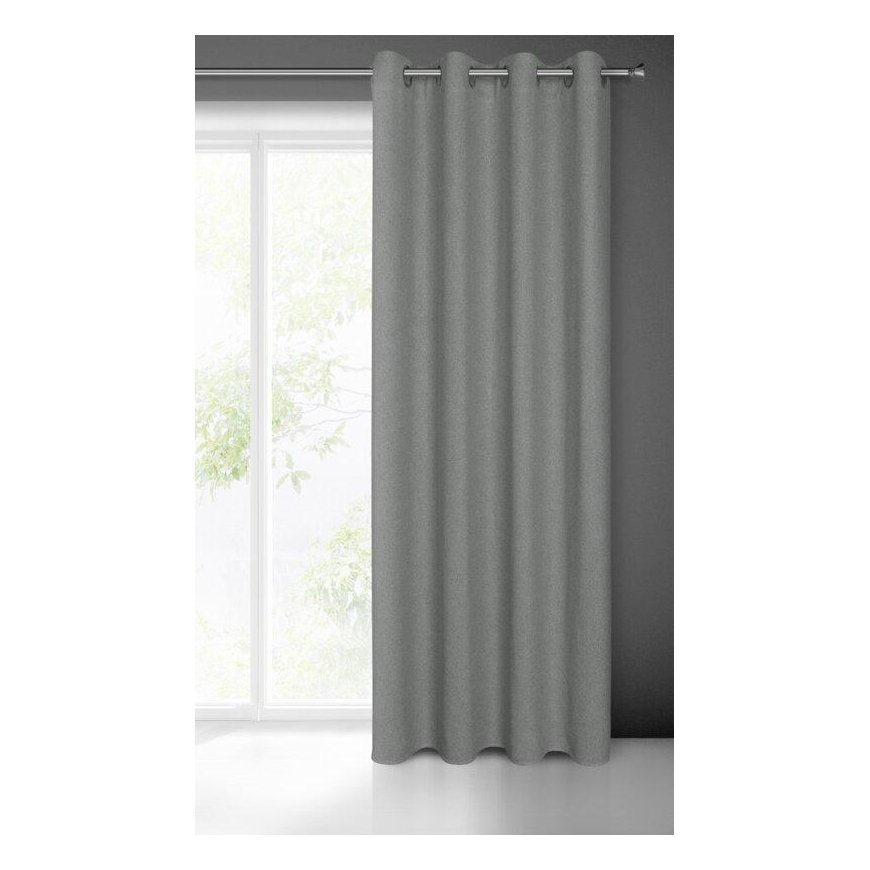 ![CDATA[Night curtains Eurofirany Lidia, gray, 140x250 cm]] – 3