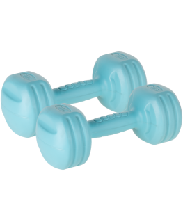 Bituminous dumbbells 2x2kg, REBEL ACTIVE