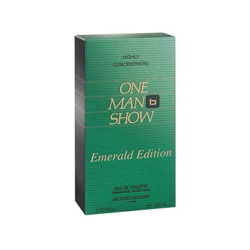 Perfume for men Jacques Bogart One Man Show Emerald Edition EDT, 100 ml – 3