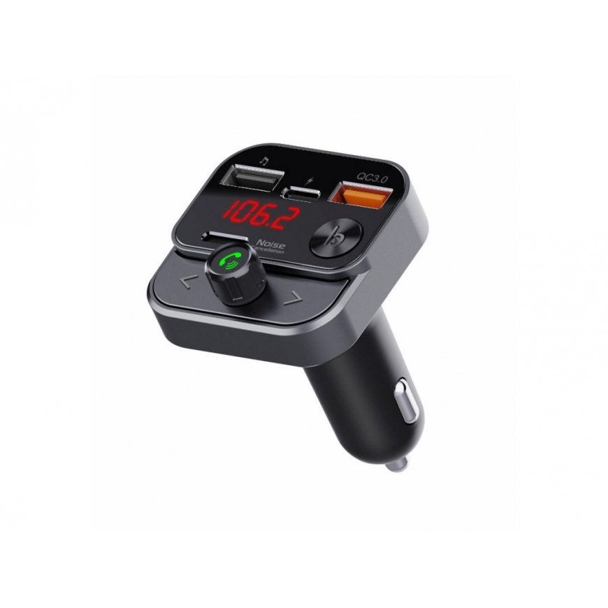 Swissten FM Transmitter 2xUSB-A / USB-C / 30W
