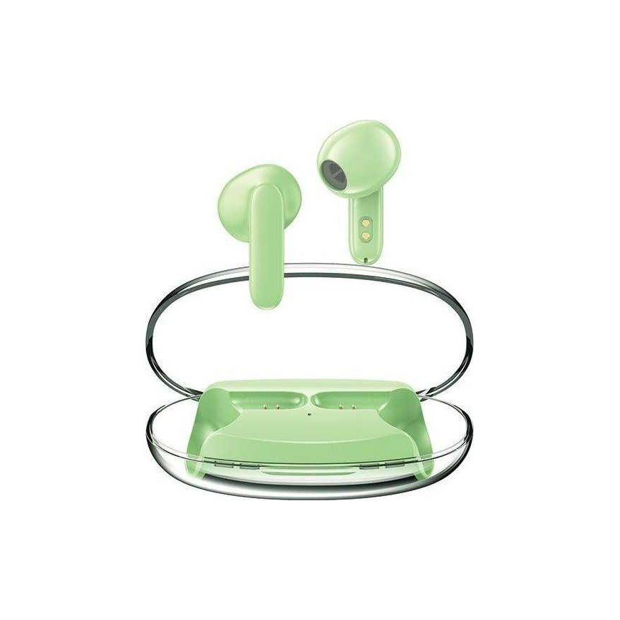 Awei Ausinės Bluetooth 5.3 T85 ENC TWS žalia – 2