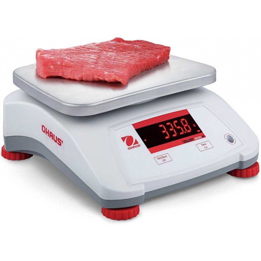 Kitchen scales, waterproof IP68 VALOR 2000 30kg / 5kg - OHAUS V22PWE30T – 3