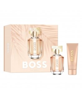 Hugo Boss The Scent For Her set for women (EDP, 50 ml + body lotion, 75 ml)