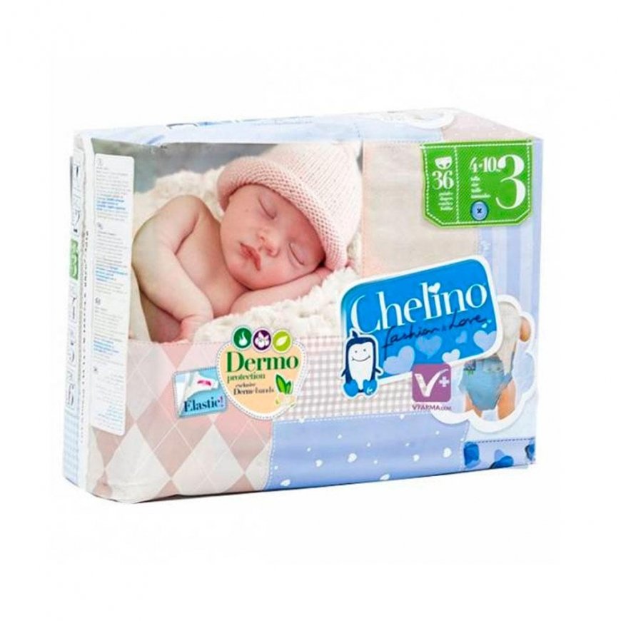 Chelino Fashion&Love vystyklai T-3 36 vnt – 2