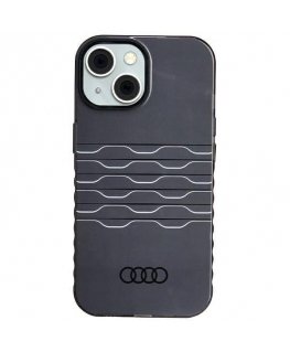 Audi IML MagSafe Case iPhone 15 | 14 | 13 6.1" czarny|black hard