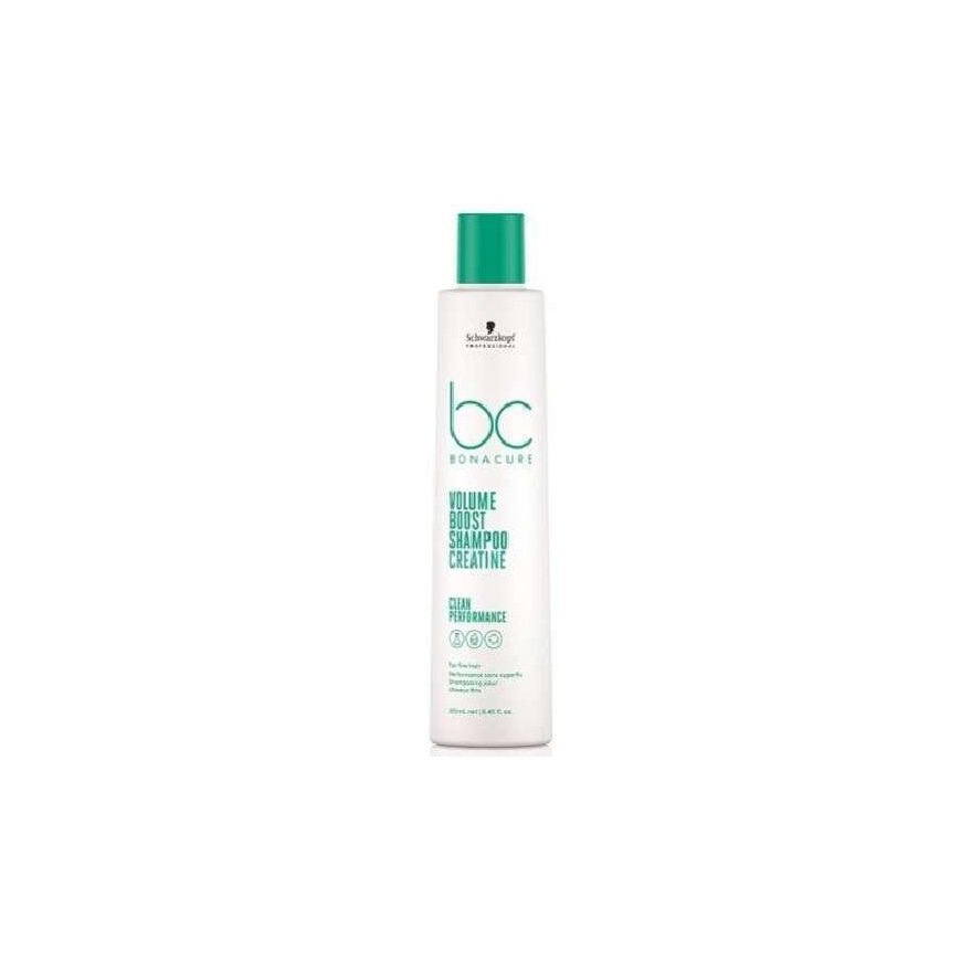 Šampūnas didinantis plaukų apimtį Schwarzkopf Bonacure Volume Boost Šampūnas Creatine 250ml