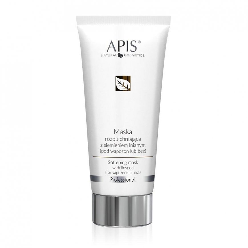 APIS Profesionali drėkinamoji kaukė su linų sėmenimis 200 ml – 2