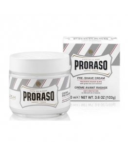 Proraso baltas Pre Shave Kreminis Sensitive Skin 100ml