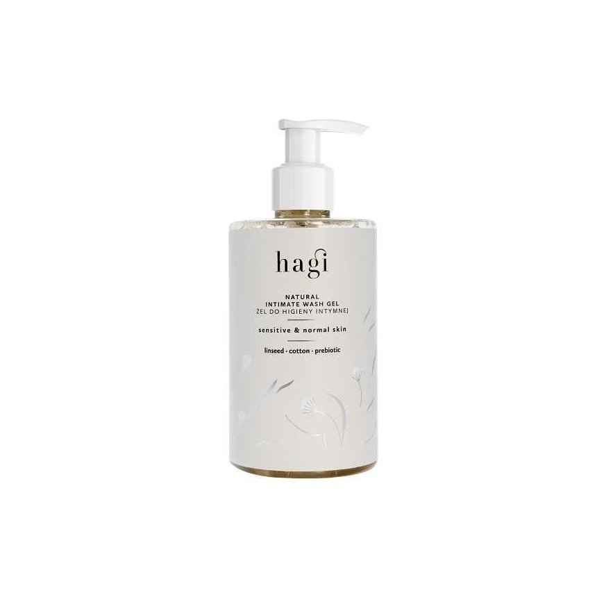 Hagi Natūralus intymios higienos gelis Linas ir medvilnė 300ml