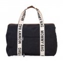 Childhome Mommy Bag Tote bag Black Cotton, Faux leather, Nylon, Polyester Childhome Mommy Bag Tote bag Black Cotton, Faux leather, Nylon, Polyester