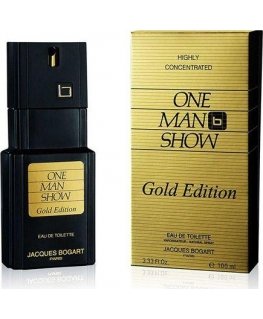 Men's perfume Jacques Bogart EDT One Man Show Gold Edition 100 ml