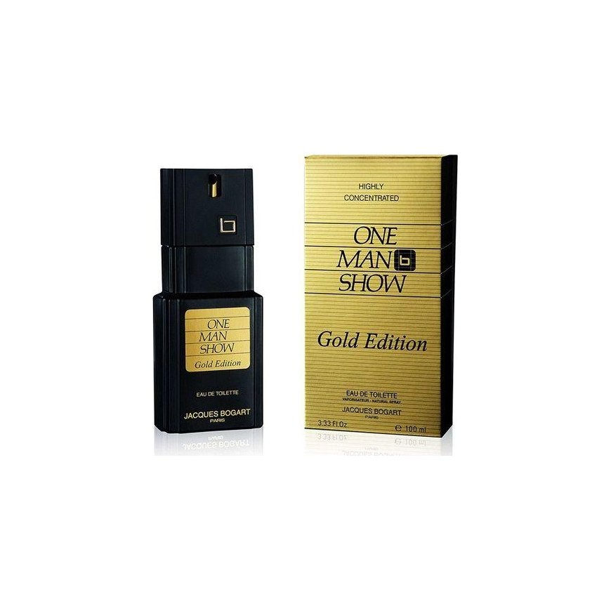 Vyrų kvepalai Jacques Bogart EDT One Man Show Gold Edition 100 ml