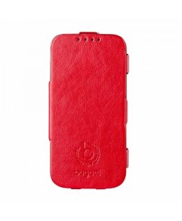 Bugatti cases UltraThin Bookcase mobiiltelefoni ümbris 10,9 cm (4.3") Foolio Punane