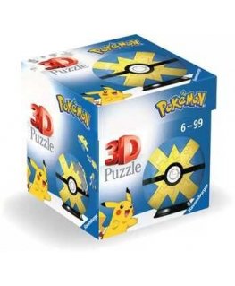 Puzzle Ravensburger Puzzle 3D Kula Pokemon Quick Ball
