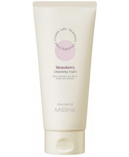 Missha Creamy Latte Cleansing Foam Strawberry 172ml