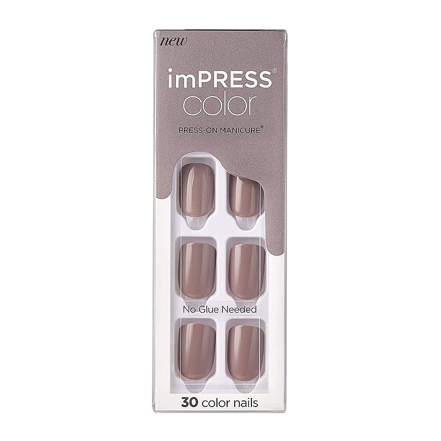 Kiss My Face ImPRESS Color Taupe Prize Nails 30 pcs – 2