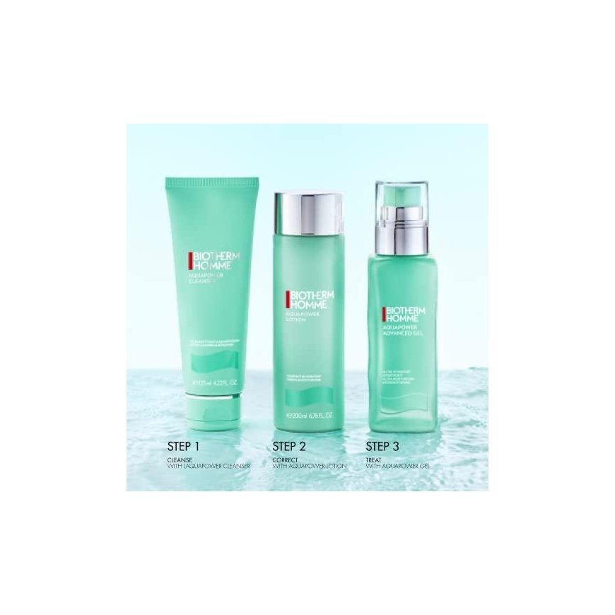 Face cleansing gel Homme Aquapower Biotherm (125 ml) – 3