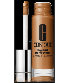 Clinique Clinique, Beyond Perfecting, Paraben Free, Matte Finish, Liquid Foundation and Concealer 2 in 1, 24, Gold, 30ml for Wom