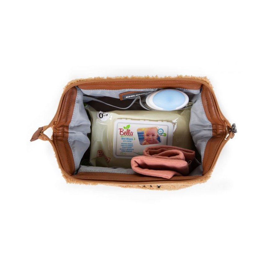 Childhome Baby Necessities Toiletry Bag Sidur Pruun Nailon, Polüester – 3