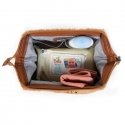 Childhome Baby Necessities Toiletry Bag Clutch Brown Nylon, Polyester Childhome Baby Necessities Toiletry Bag Clutch Brown Nylon, Polyester