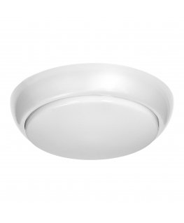 Orno KOKO lamp 2xE27, 2x40W, white-polypropylene, matte cover-polycarbonate, IP44, IK10