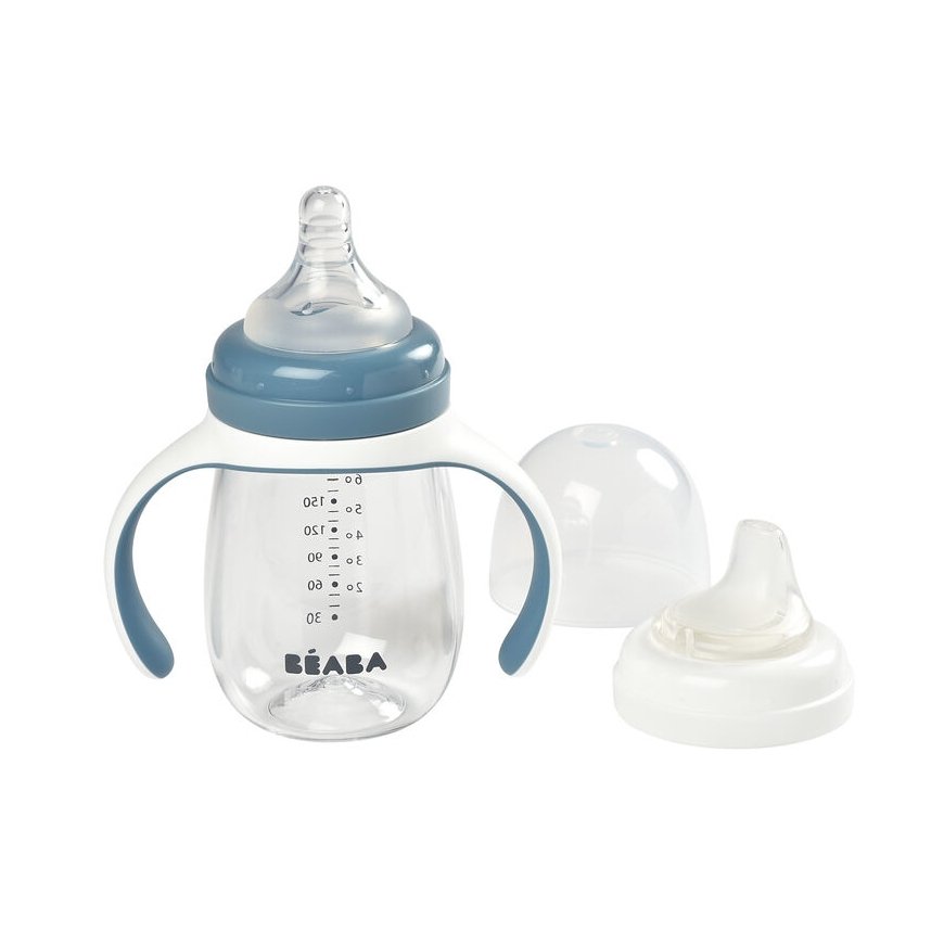 BEABA Training Bottle 210 ML tuttipullo Sininen – 3