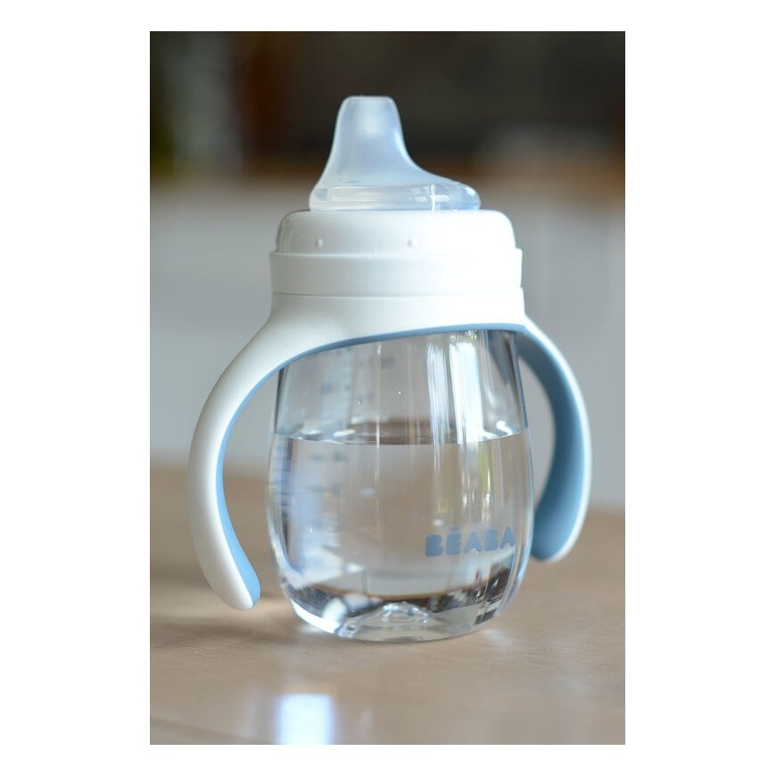 BEABA Training Bottle 210 ML maitinimo buteliukas Mėlyna – 5