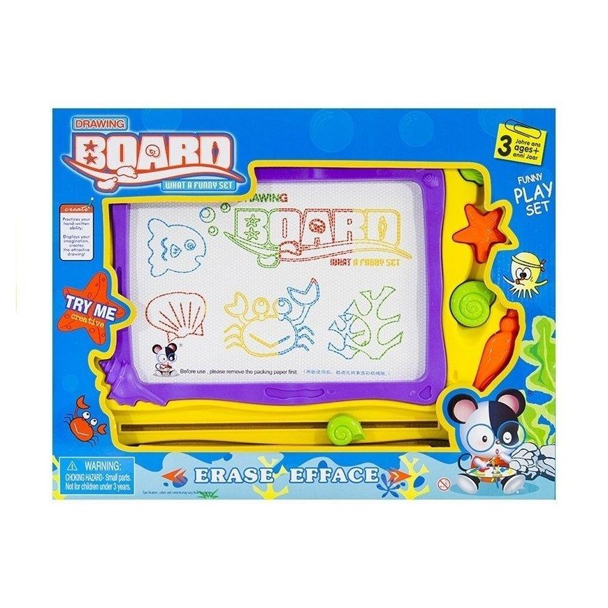 Lean Drawing board with stamps and colorful background – 2