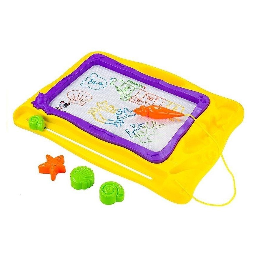 Lean Drawing board with stamps and colorful background – 4