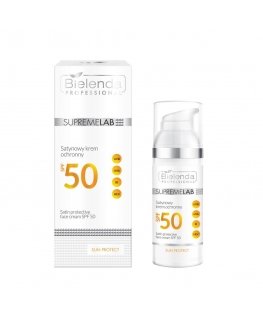 Bielenda Professional SupremeLab Sun Protect satininis apsauginis veido kremas SPF50 50ml