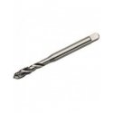 Drilled Tivoli Machine tap HSS DIN, M6, spiral 35°. T Line