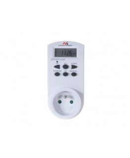 Maclean MCE05 elektriline taimer Valge Päevase/nädalase tsükliga taimer