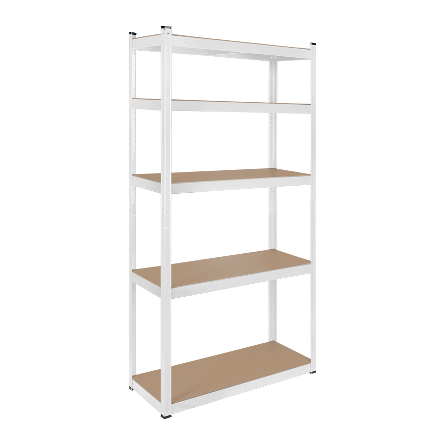 Metalinė sandėlio lentyna 180x90x40 balta Rebel