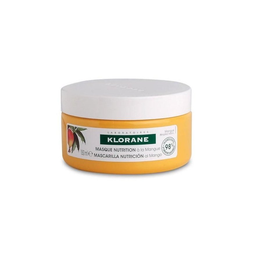 "Klorane" mangų maitinamoji kaukė 150ml