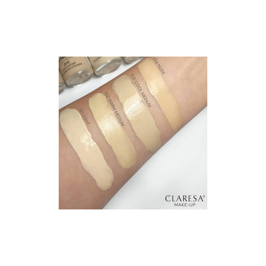 Claresa Liquid Perfection 2w1 corrector i