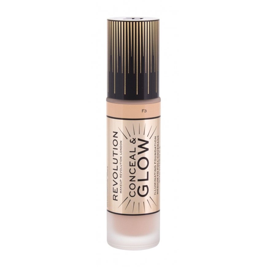 Makeup Revolution Makeup Revolution London Conceal & Glow Foundation 23 ml F3