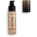 Makeup Revolution Makeup Revolution London Conceal & Glow Podkład 23 ml F3 Makeup Revolution Makeup Revolution London Conceal & Glow Podkład 23 ml F3