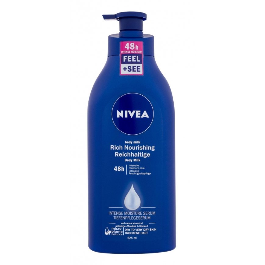 Nivea Losjonas kūnui Body Milk, 625ml