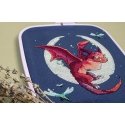 luca S Suskaičiuotas siuvinėjimo kryželiu rinkinys "Dragon" 20x19cm SLETIL8800 luca S Suskaičiuotas siuvinėjimo kryželiu rinkinys "Dragon" 20x19cm SLETIL8800