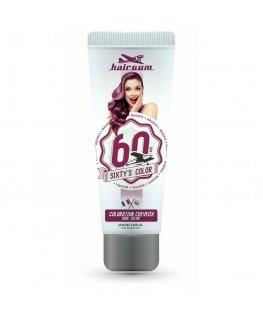 Hairgum Sixty's Color plaukų spalva purpurinė