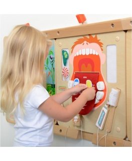 Masterkidz edukacinė lenta, burnos higiena