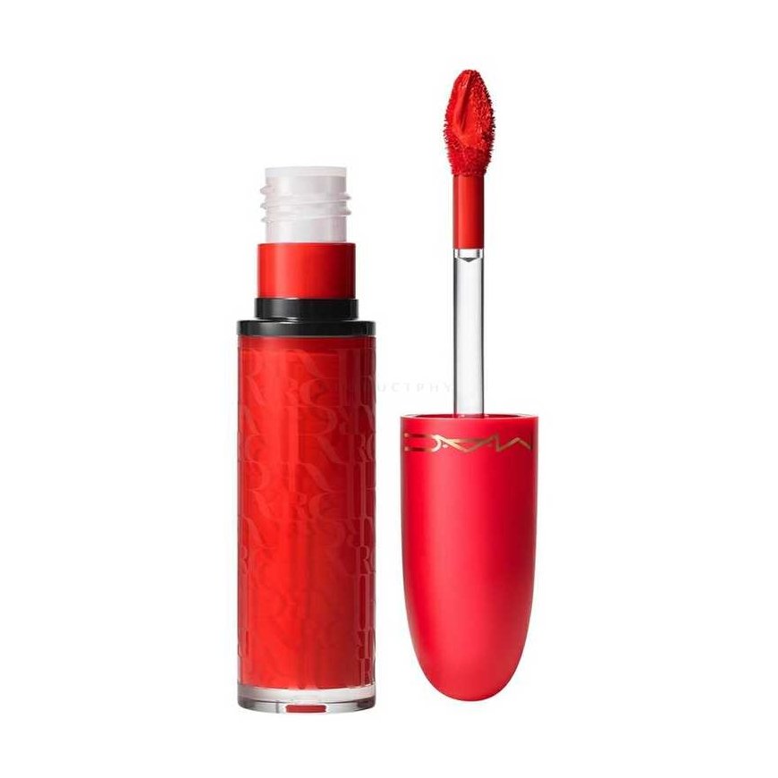 MAC MAC, Aute Cuture Retro, matiniai, skysti lūpų dažai, aštrus Pimenton, 5 ml moterims